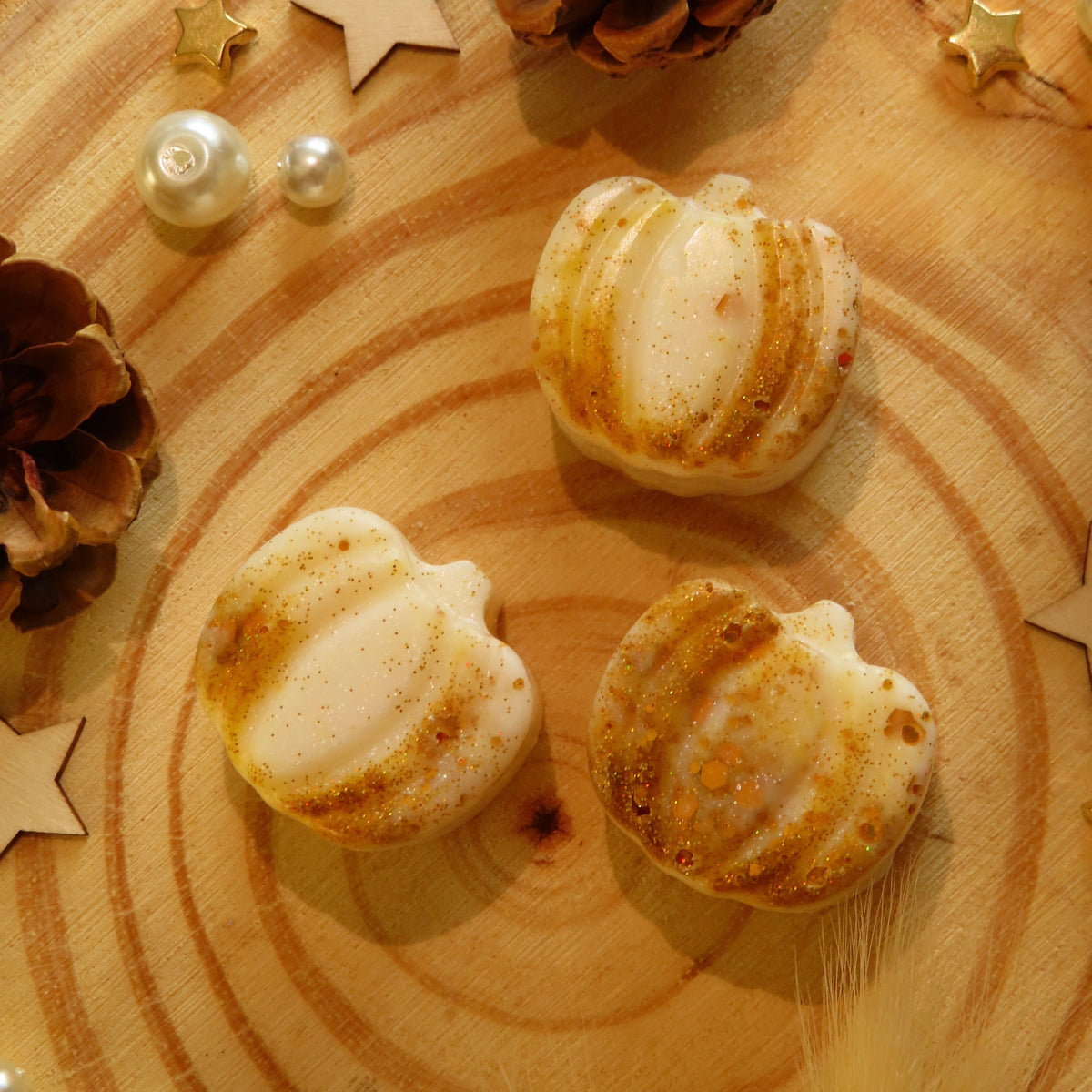 Warm Toffee Waffle Mini Pumpkins